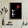 thumbnail image 5 of 2Pcs Banksy Self-Adhesive Silk Screen Printing Stencil Banksy Balloon Girl Silk Screen Stencil Heart Balloon, 5 of 9