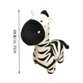 thumbnail image 3 of QITOWM Plush Zebra Toy for Kids – Soft Stuffed Animal Doll,Cute Plush Toys Stuffed Animals Toy Cuddly Black and White Striped Toy, Perfect Gift for Boys and Girls, 3 of 5