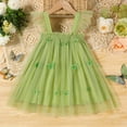 thumbnail image 5 of Product Category Girls Dresses Crafted Fly Sleeve Net Dress for Everyday Summer Holiday Party, 5 of 7