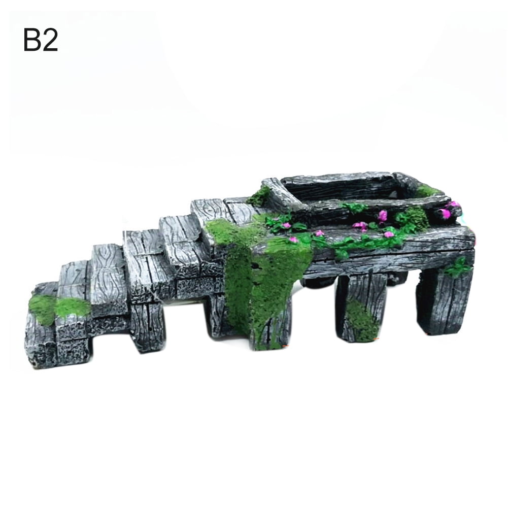 Shale Step Ledge for Aquariums Terrariums, Adds Hiding Spots, Swim