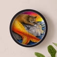 thumbnail image 5 of CafePress - Cat Mermaid 30 - 10" Quartz Analog Battery-Powered Modern Wall Clock, Unique, 5 of 5