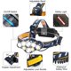 thumbnail image 1 of Lampe Frontale Super Puissante, Lampe Torche 8 Modes USB Rechargeable avec 8 LEDs, IPX4 Étanche Lampe Frontale pour Pêche, Camping, Lecture, Randonnée, Cyclisme Kuyhfg Bienvenido a Kuyhfg, 1 of 4