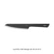 thumbnail image 2 of HUDSON VALLEY | Cuchillo de Chef 20.3 cm Color Negro y Plata, Acero Inoxidable Premium y Mango Soft Touch Antideslizante, Filo Plano Profesional para Cocina, 2 of 4