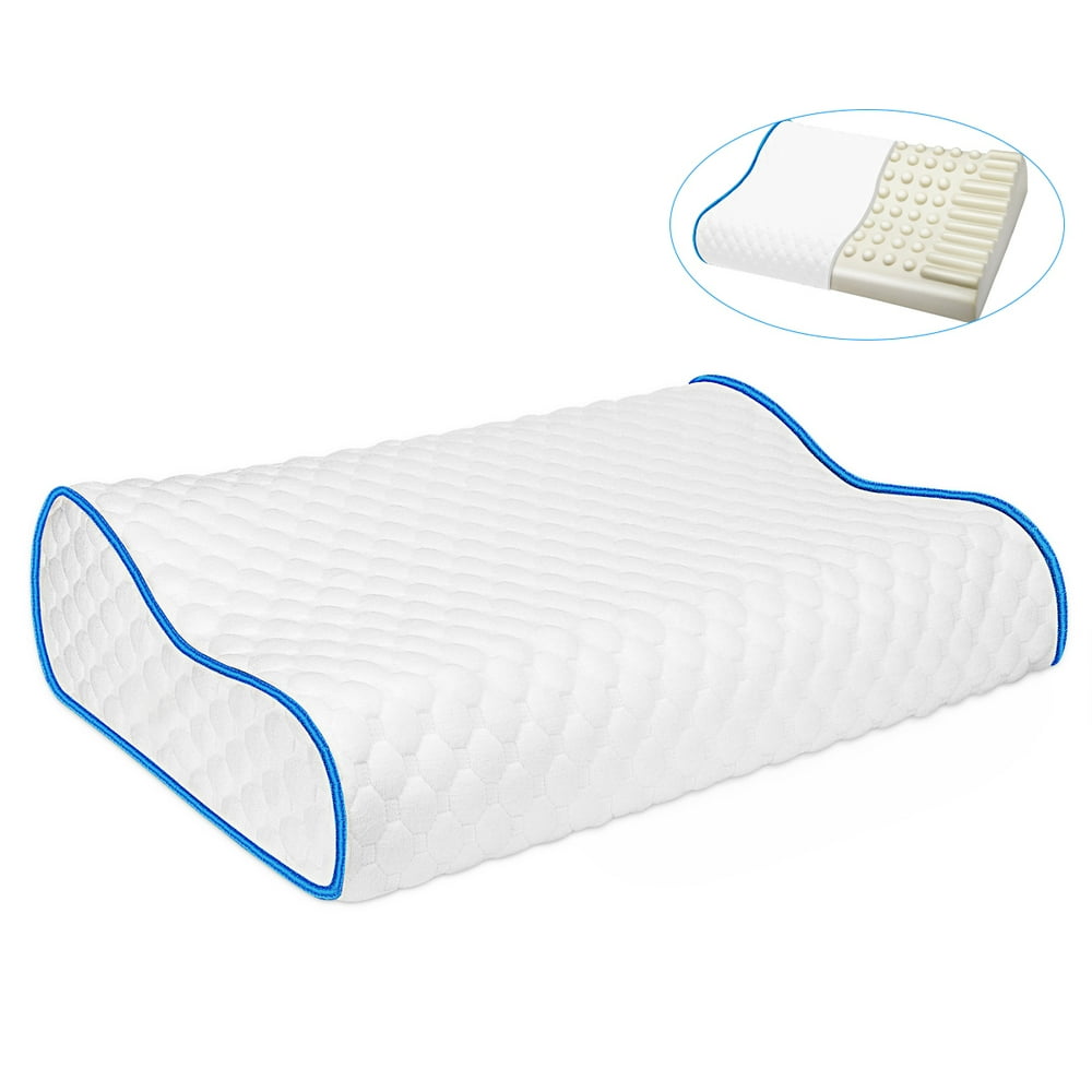 Memory Foam Contour Pillow, Cervical Orthopedic Bed Pillow for Neck