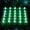 Green, variant on XIHAMA 24 Pcs Flickering Flameless Tea Lights Battery Operated 8+ Hours Long Lasting Colored Candles for Wedding Table Centerpiece, Holiday, Gift, Party, Halloween, Christmas, Proposal,AG10 battery