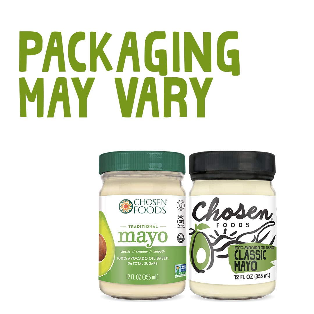 Chosen Foods Avocado Oil - Mayo - Case of 6-12 oz.