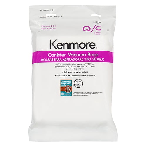 Kenmore 53294 Type O Vacuum Bags HEPA for Upright Vacuums Style 4pack PK for sale online 