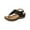 Black, variant on Agkizg Summer Women Sandals Flip Flops Thick Soles Slide Sandals with Arch Support Casual Slippers Beach Sandals Comfortable Shoes Black, Size 9
