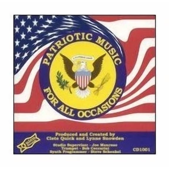 Patriotic Music for All Occasions Audio CD and Assorted Music Collection – Very Good - Sold by gmusic