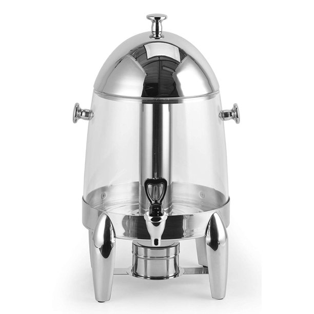 ChefQ 3 Gallon Hot And Cold Beverage Dispenser With Center Ice Core