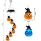 thumbnail image 3 of Luces solares de carillón de viento \ Regalos de Halloween de patio LED \ Luces de calabaza decorativas para exteriores lámpara colgante, 3 of 7