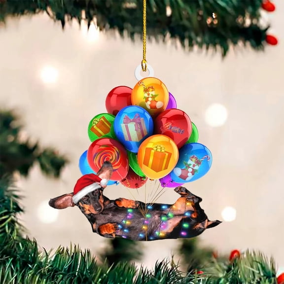 Dalxymotic Christmas Tree Ornament Set, Holiday Hanging Baubles Set, Christmas Decor Gift, Xmas Tree Ornament Set, Christmas Tree Ornaments for Home, Tree, Mantel, Window, Shelf