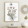 thumbnail image 2 of Hieng Watercolor Flower Poster Wildflower Art Print Nordic Botanical Canvas Painting Vintage Wall Picture Living Room Decor, 2 of 6