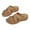 Brown, variant on VerPetridure Womens Wedge Sandals Summer Ladies Fashion Slippers Women's Flower Slope Heel Sandals Casual Wear Shoes