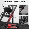 thumbnail image 4 of Jelens 1100lb Leg Press & Hack Squat Machine,Linear Bearings Non-Slip Foot Plate,Home Gym Leg Workout Equipment for Strength Training, 4 of 11