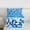 Blue, variant on Feelyou Leopard Print Queen Comforter Set, Orange Sequin Print Bedding Comforter Set, 3pcs