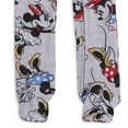 thumbnail image 5 of Disney Minnie Mouse Infant Baby Girls 2 Pack Sleep N' Play Coveralls Gray/Red 6-9 Months, 5 of 5