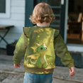 thumbnail image 3 of Uorisanigo Girls Sweatshirts 3-4T Ruffle Forest Dragon Green Pullover Sweater Long Sleeve Crewneck Shirts Top Toddler Sweatshirt Tops Fall Fashion, 3 of 7