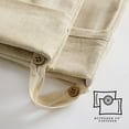 thumbnail image 6 of Shuteye Supply Pillow Case Set, Beautifully Crinkled Collection, 55% Linen 45% Cotton Blend, Standard Queen 20 x 30 Inch, Mink, 6 of 7