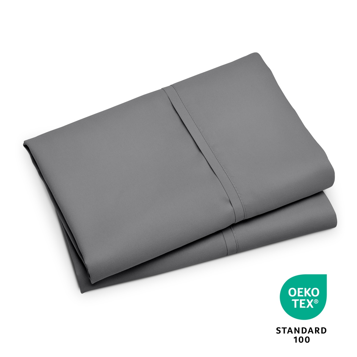 Bare Home Pillowcase Set, Standard Size, Gray, 2-Pack photo 7