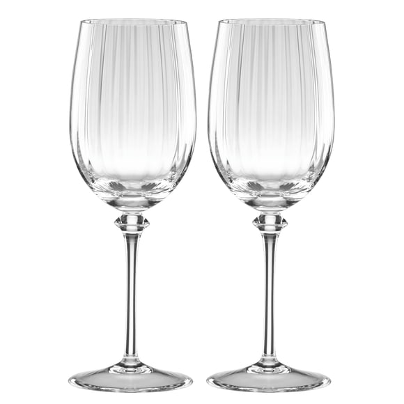Reed & Barton Austin White Wine Glasses (Set of 2), Clear