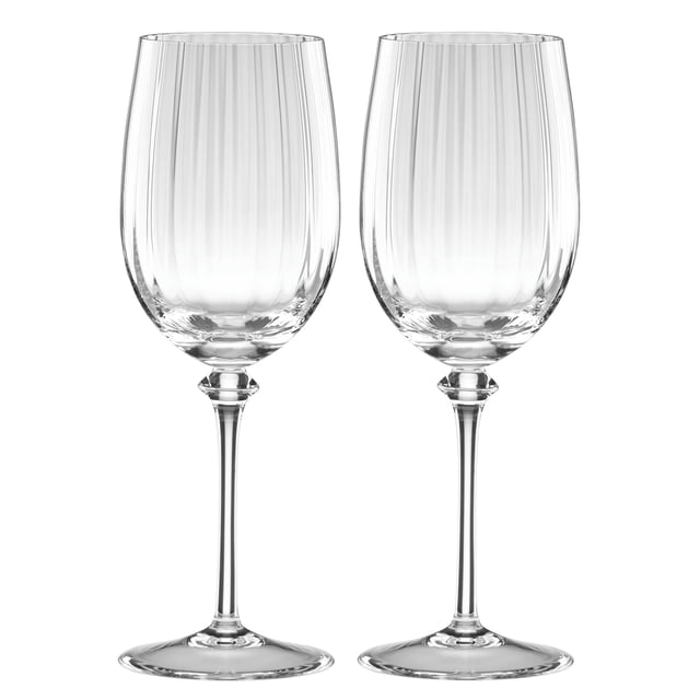Reed & Barton Verres à Vin Blanc Austin (Ensemble de 2), Clair