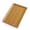 28x19cm, variant on Rectangular Bamboo Tray Wooden Solid Color Fruit Snack Plates Kitchen Accessories Household Bread Tray