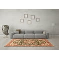 thumbnail image 3 of Ahgly Company Indoor Rectangle Persian Brown Traditional Area Rugs, 7' x 10', 3 of 4