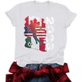 thumbnail image 5 of 2026 Soccer Cup Shirts For Women Crewneck Football Sports Jerseys Tops Summer USA Canada Mexico Flag Graphic Tee, 5 of 6