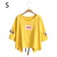 thumbnail image 1 of Camiseta casual de mujer con cuello redondo, media manga, blusa de algodón suelta para chica Scienceny AP001743-05, 1 of 7