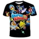 thumbnail image 1 of Verano 2023 nuevos conjuntos Super Zings ropa niños cuello redondo mangas cortas Tops camisetas + Pantalones cortos trajes de dos piezas traje Outfits10T Gao Jinjia LED, 1 of 2