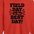 thumbnail image 3 of Instant Message - Field Day Is The Best Day  - Toddler And Youth Long Sleeve Graphic T-Shirt, 3 of 6