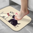 thumbnail image 5 of 1pc Two Scottish Absorbent Non-Slip Bathroom Thickened Flannel Rug Decor,Soft,Quick Drying,Suitable For Indoor/outdoor Use,Bathrooms,Bedrooms,Kitchens,Terrace,Laundry Rooms,16"x24", 5 of 7