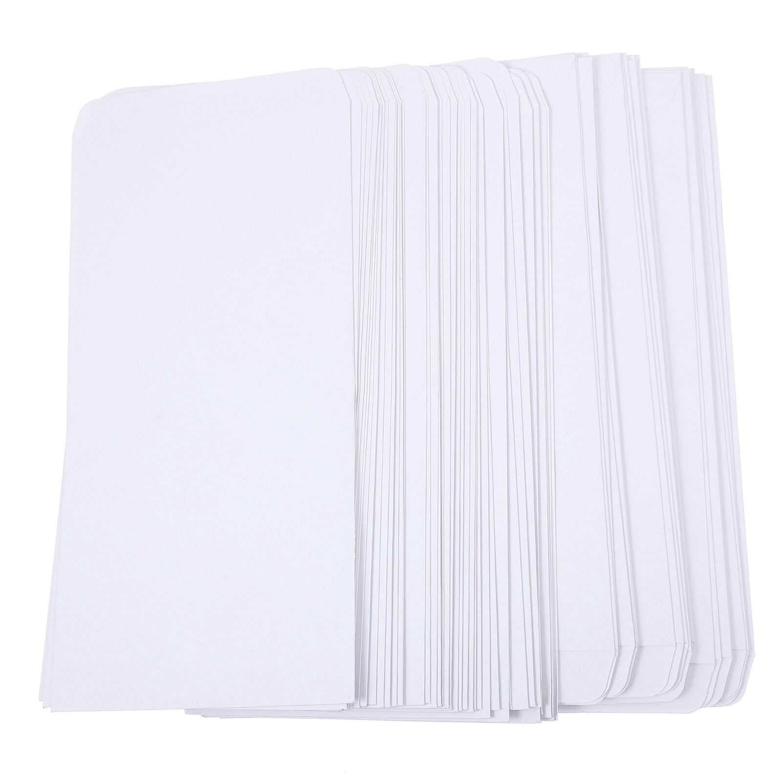 TAILTOSS  White Paper Cash Envelopes Self-Seal for Home and Office 200Pcs