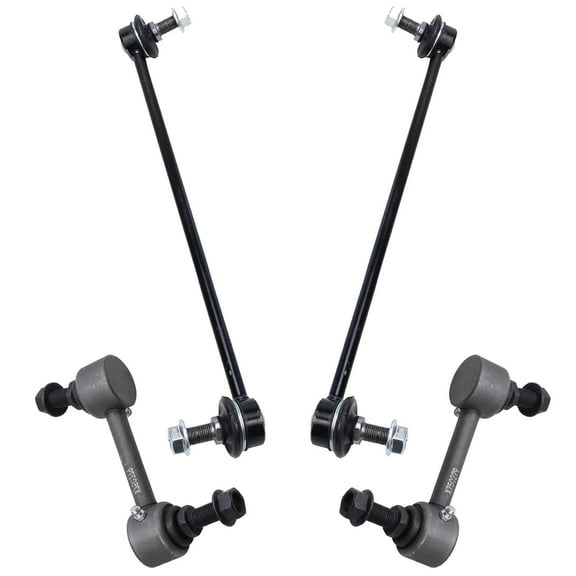 Detroit Axle - 4 Sway Bars for 2007-2012 Hyundai Santa Fe Veracruz, 2011-2013 Kia Sorento, Sway Bar Links Front and Rear Replacement