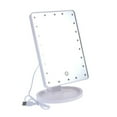 thumbnail image 1 of Professional LED Touch Screen Lighted Makeup Mirror With LED Lights Touch Screen Dimmable 180 Degree Adjustable Table Mirror ,Widely Use, 1 of 6