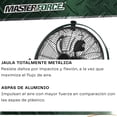 thumbnail image 4 of Ventilador De Piso Orbital Masterforce De 20puLG Metal, 4 of 6