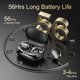 thumbnail image 5 of Bluetooth Headphones Wireless Earbuds 56hrs Playtime Wireless Charging Case Digital Display Sports Ear buds with Earhook Premium Deep Bass IPX5 Waterproof Over-Ear Earphones for TV Phone Laptop Black, 5 of 5