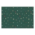 thumbnail image 3 of Merry Christmas Xmas Tree Snowflake Set Of 4 Holiday Table Place Mats Heat-resistant Placemats 12 X 18 Inch Seasonal Farmhouse Holiday Rustic Decor for Kitchen Dining Table,Kitchen Table Mats, 3 of 5