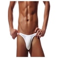 thumbnail image 1 of Gureui Men's Soft Cozy Stretch Thong G-String Underwear, Sexy Breathable Low Cut Lingerie Underwear, 1 of 8