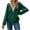 Green, variant on Ohufall Womens Tops, Women's Fashion Casual Spring Summer Long Sleeve V-Neck Blouses & Shirts Womens Fashion