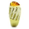 thumbnail image 4 of Women's Stainless Steel Engagement Ring with Top Grade Crystal - Size 5, 4 of 5