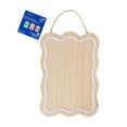thumbnail image 1 of Hello Hobby! LED Wavy Rectangle Wooden Craft, 1 of 4