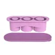 thumbnail image 1 of Bandejas para cubitos de hielo de verano para hacer bebidas, moldes plegables y reutilizables para cócteles, zumos y café, con 3 rejillas, 1 of 5