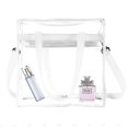 thumbnail image 2 of Clear Bag Stadium Approved Clear Tote Bag With Zipper Closure Crossbody, 2 of 5