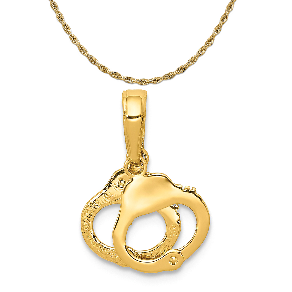14K Yellow Gold Light Weight Rope Chain 