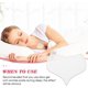thumbnail image 4 of 15*19cm2 Pieces Anti-wrinkle Chest Pad Reusable Silicone Breast Pad Transparent Anti-wrinkle Patch Cleavage Patch Overnight Skin Smoothing Silicone Pa, 4 of 5