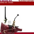 thumbnail image 1 of American Shifter  2004R Shifter Kit 8 in. E Brake Black Push Button 11 in. Handle Ringed Knob for D6773, 1 of 1