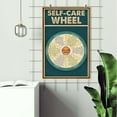thumbnail image 2 of LOLUIS Self Care Wheel Poster, Vintage Mental Health Awareness Posters, Therapy Counseling Wall Art Home Office Decor DS1 (Unframed 11"x17"), 2 of 7