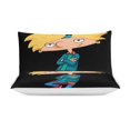 thumbnail image 3 of Hey-Arnold 3 Piece Bedding Set, 1 Duvet Cover And 2 Pillowcases, Ultra Soft Breathable Printed Duvet Cover Set For Teen Women And Men 90"x90", 3 of 8